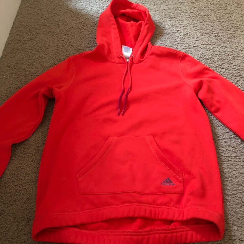 NWOT Adidas red sweatshirt